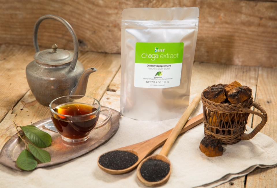 potent Chaga mushroom powder 