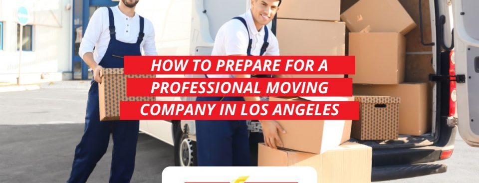 professional moving company in Los Angeles