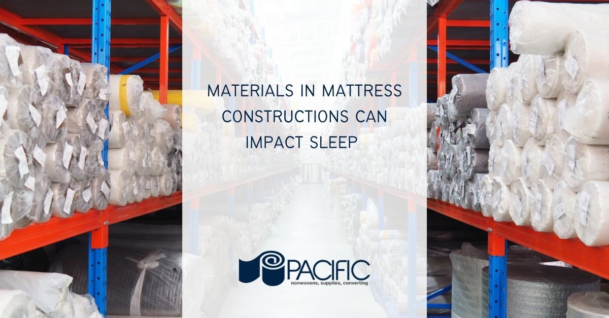 Materials in Mattress Constructions Impact Sleep