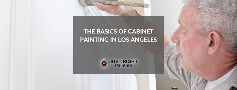 cabinet painting in Los Angeles